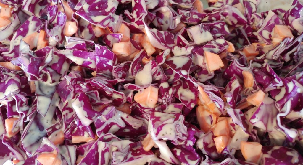 Creamy Vegan Coleslaw