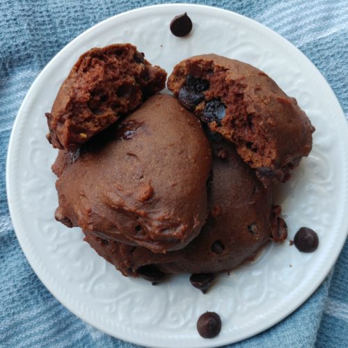 Vegan Chocolate Chocolate Chip Cookies