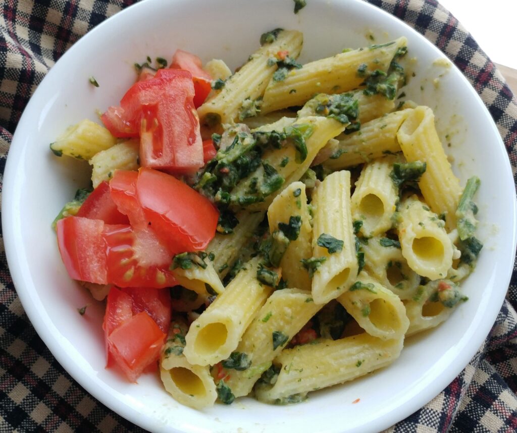 Pasta with Hummus