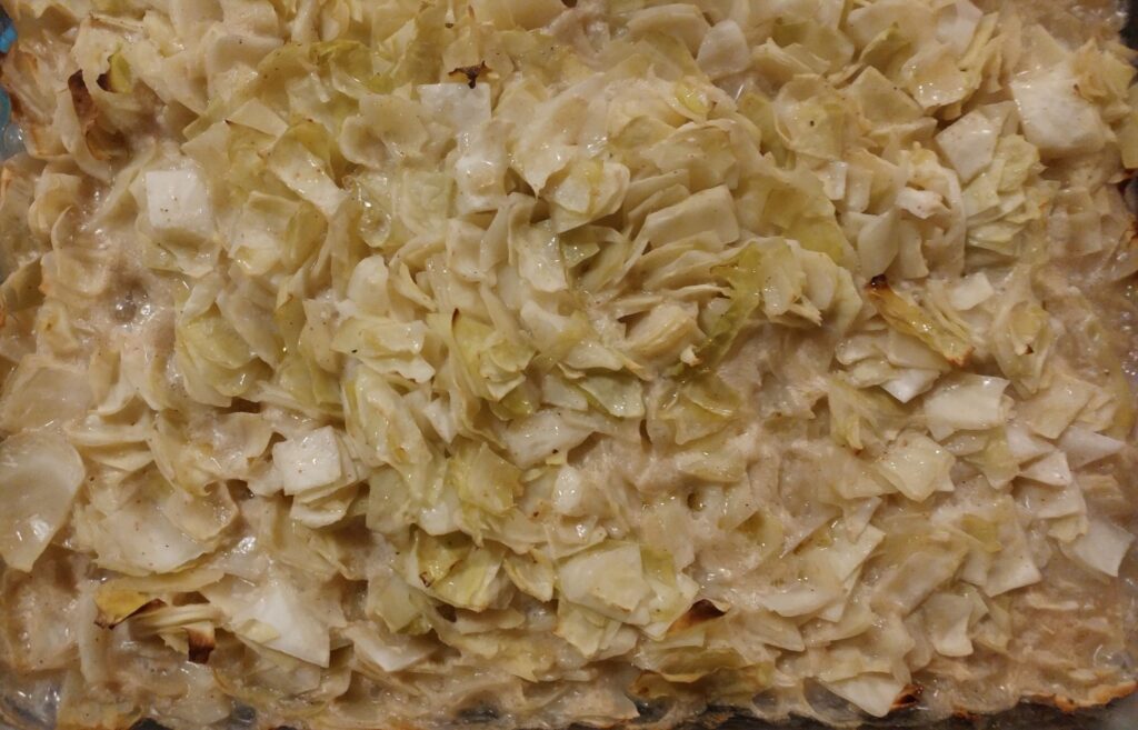 Vegan Baked Cabbage