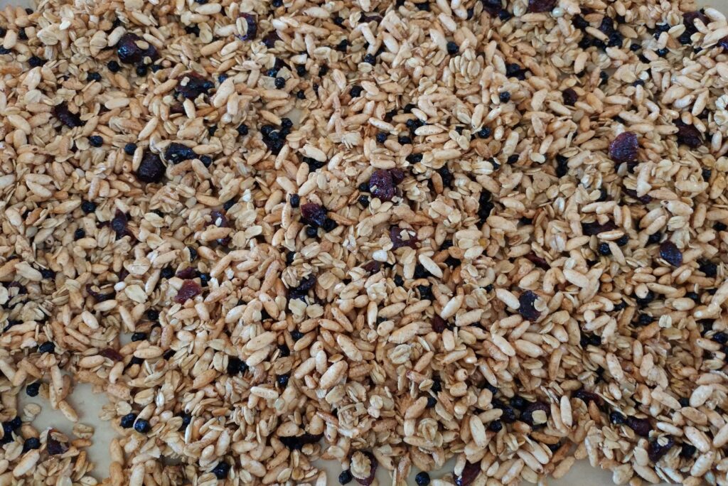 A Healthy Trail Mix Granola