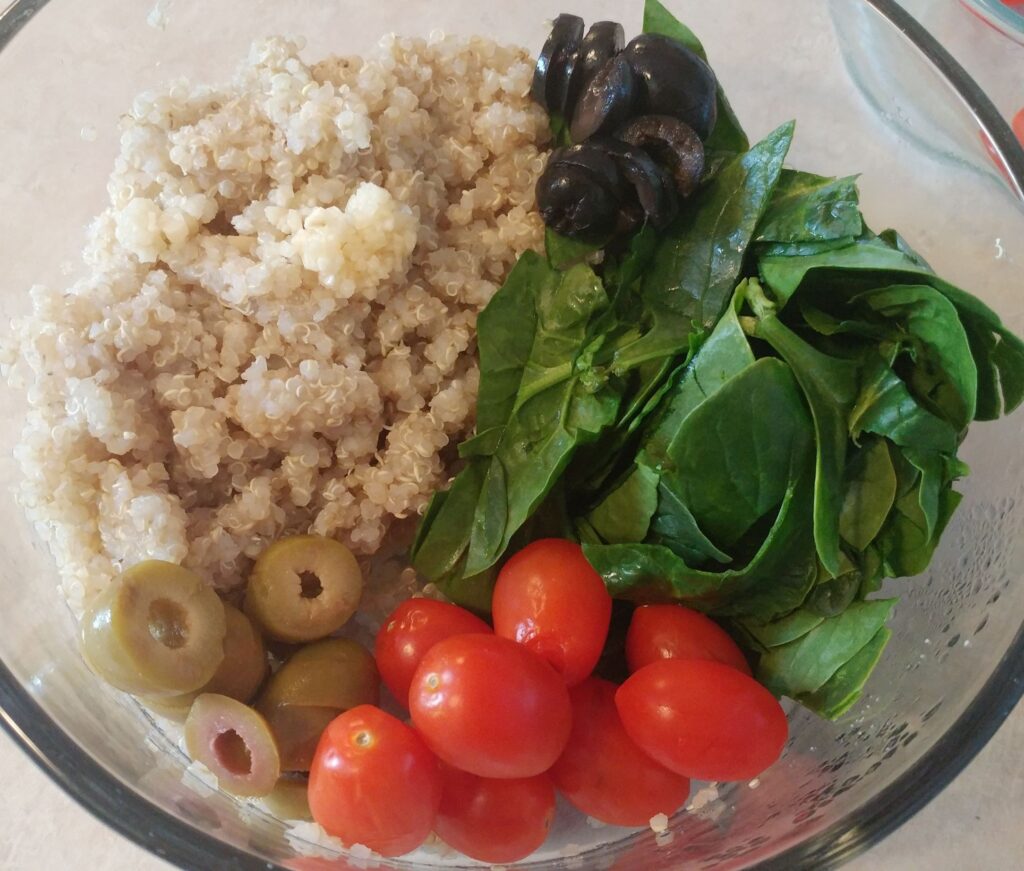 Vegan Italian Quinoa Salad
