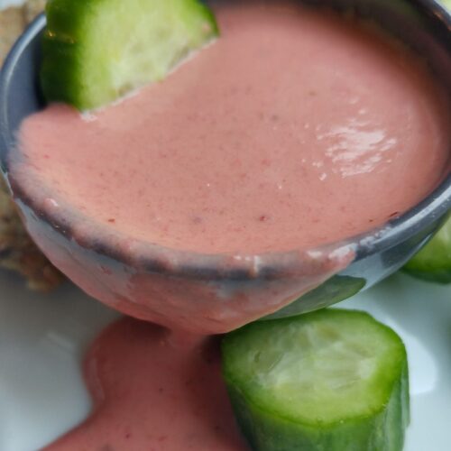 Vegan Tangy Strawberry Sauce