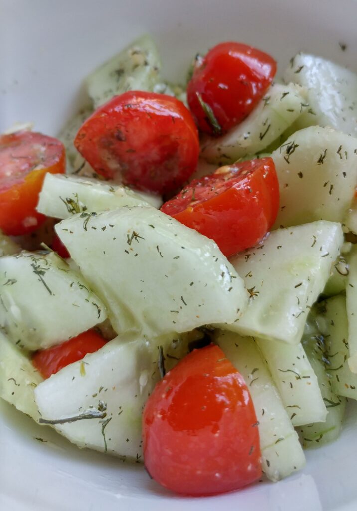 Cucumber Tomato Salad