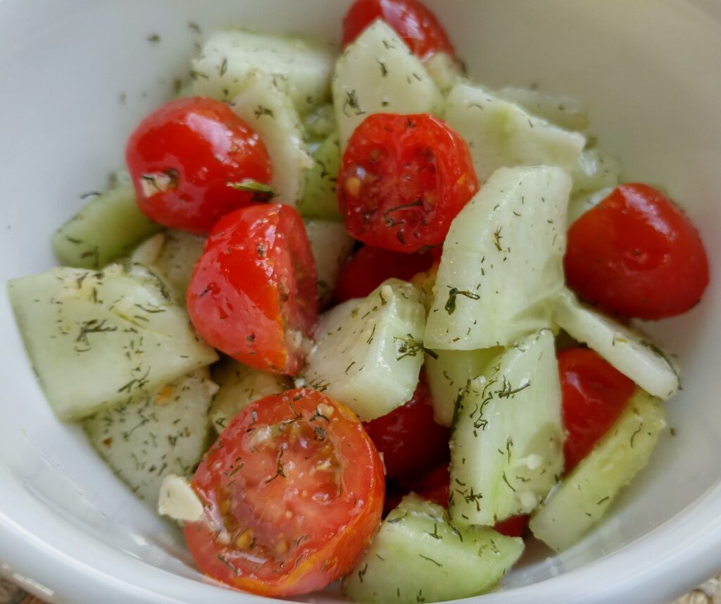 Cucumber Tomato Salad