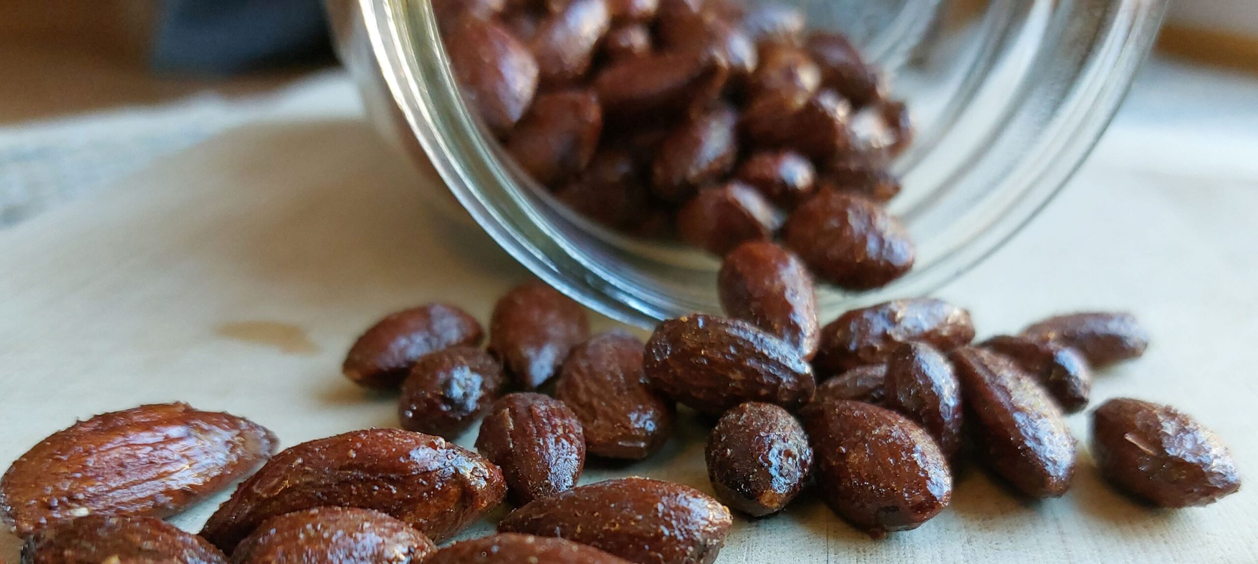 Cinnamon Maple Roasted Almonds