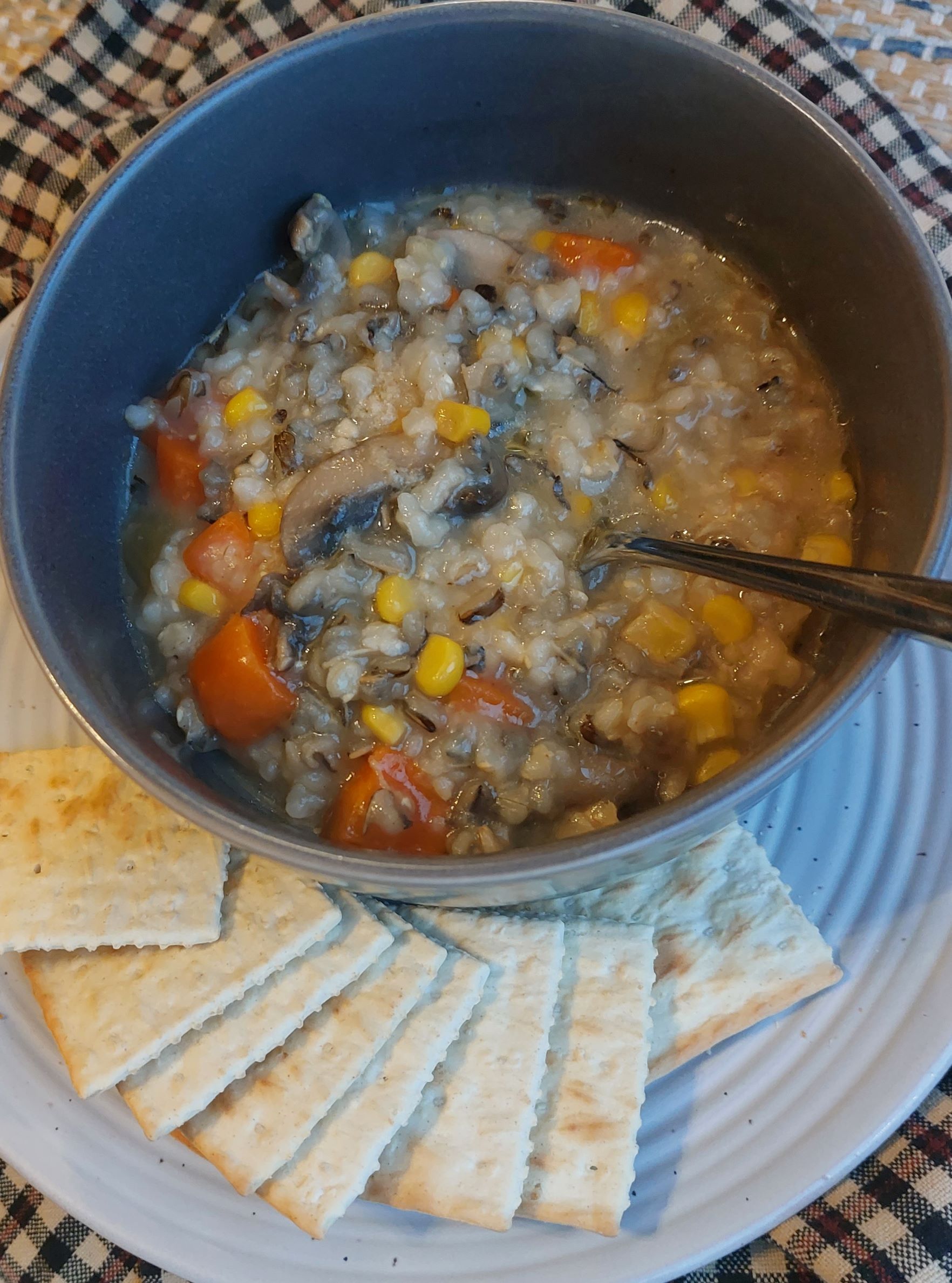 Vegan Wild Rice Soup - Find Your Zen Spot Recipes