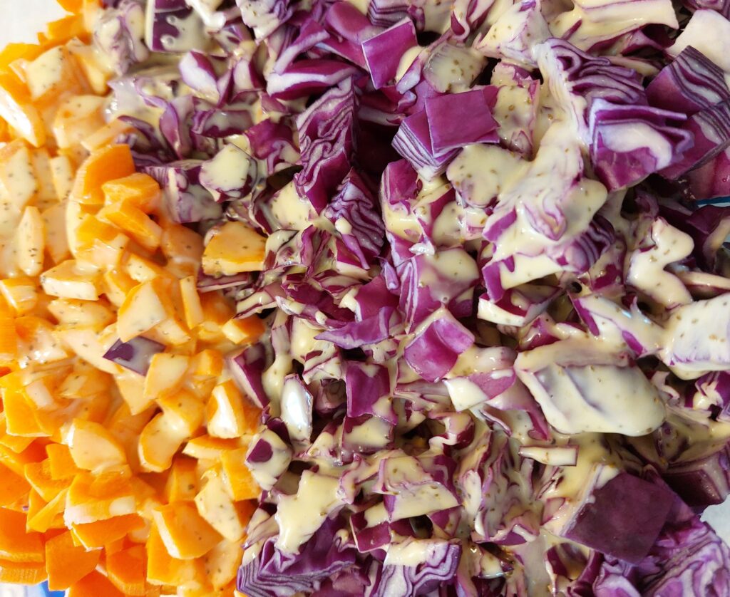 Creamy Vegan Coleslaw