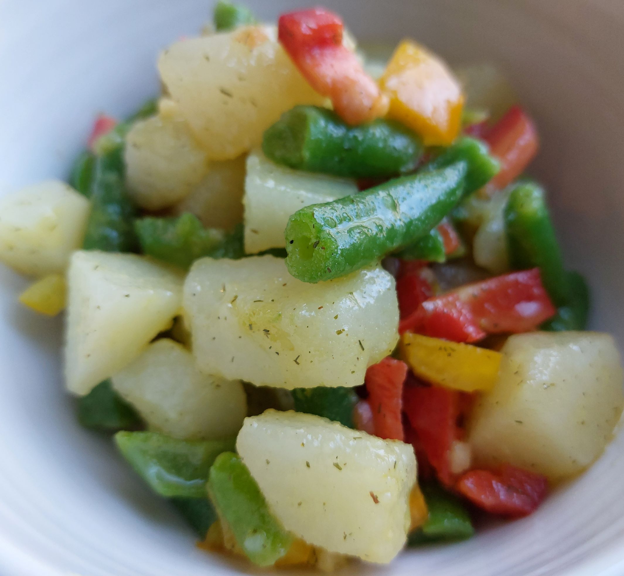 Vegan Garden Potato Salad