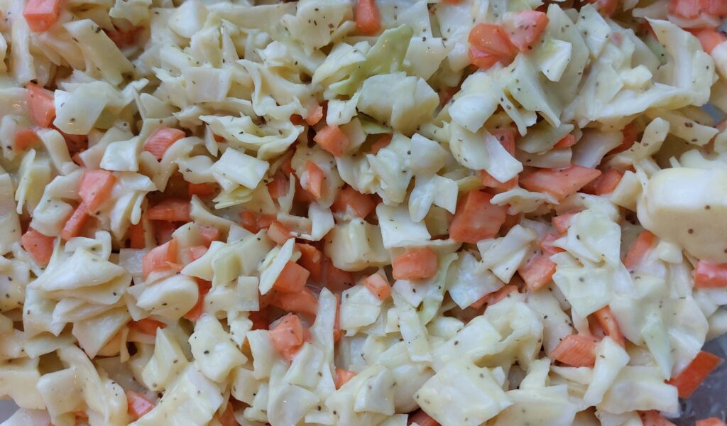 Creamy Vegan Coleslaw