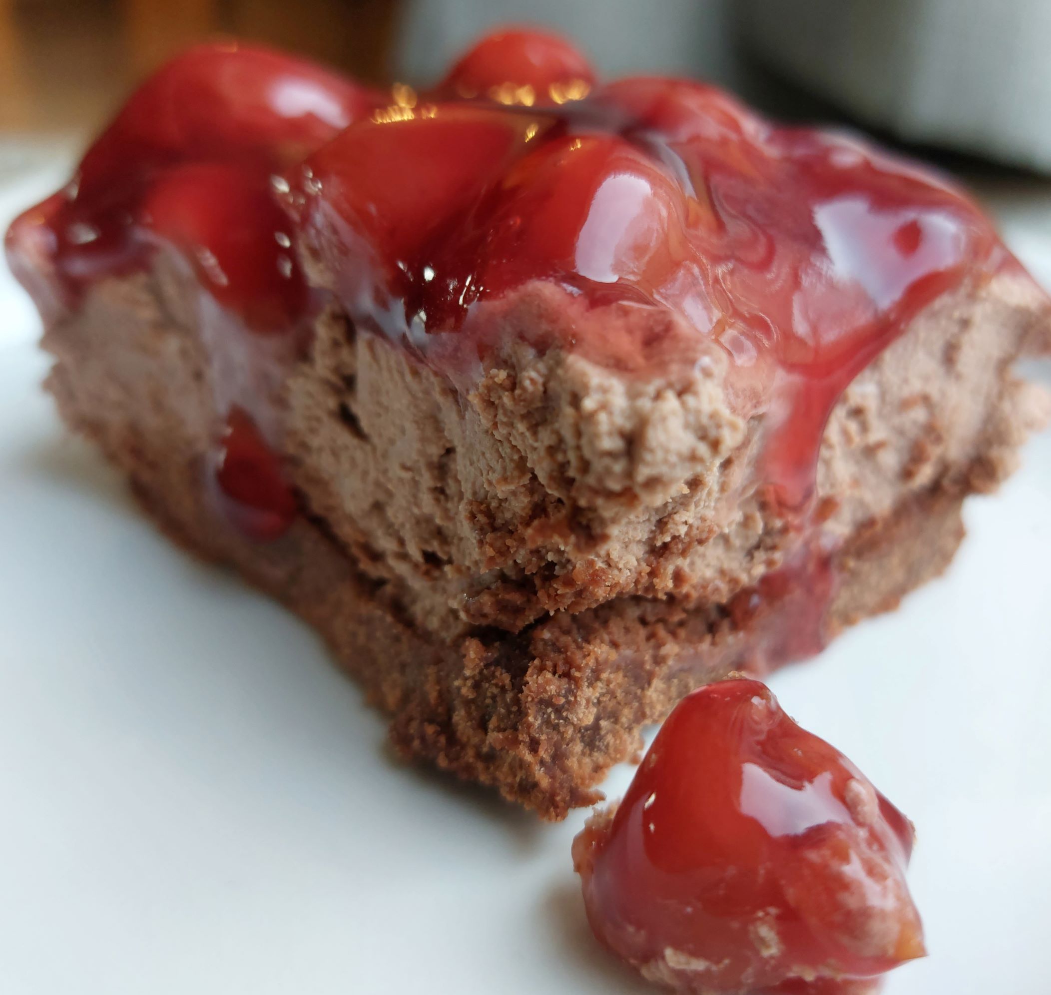 Vegan Chocolate Cherry Dessert