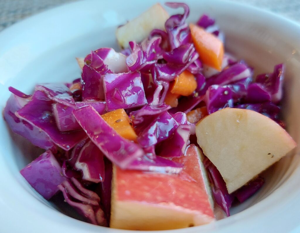 Vegan Apple Coleslaw