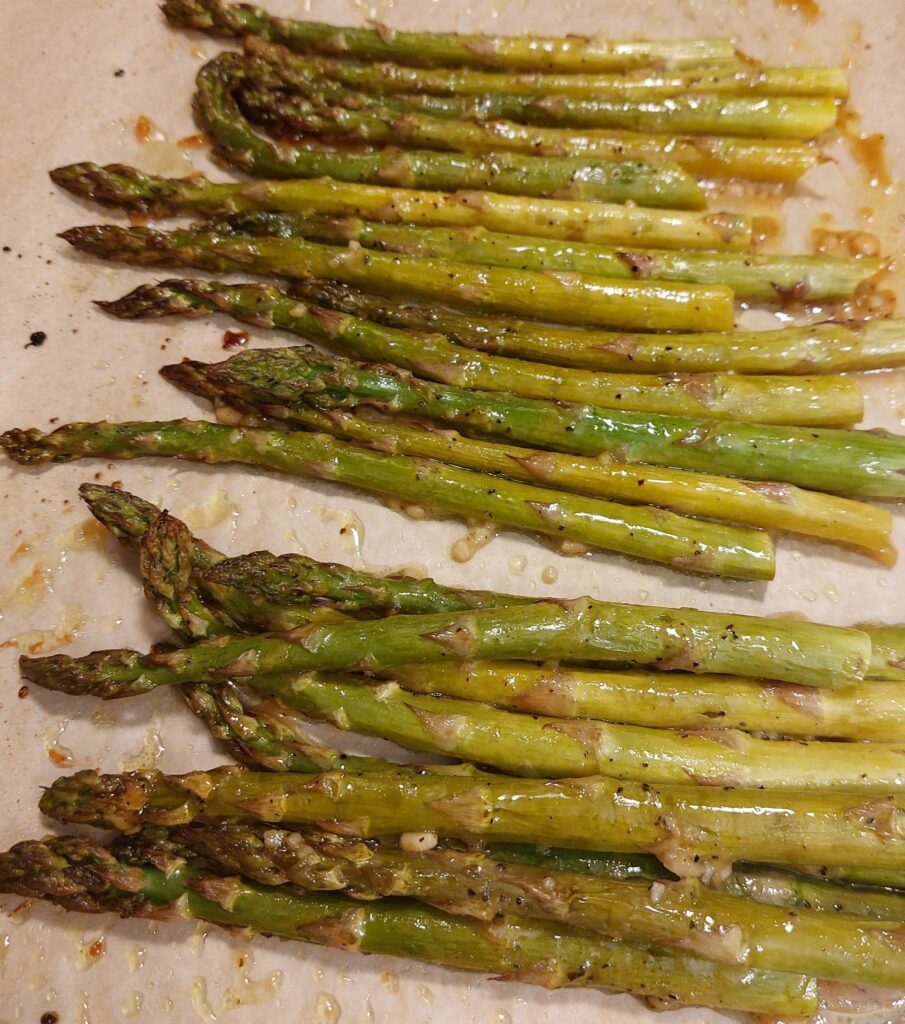 Garlic Mustard Maple Asparagus