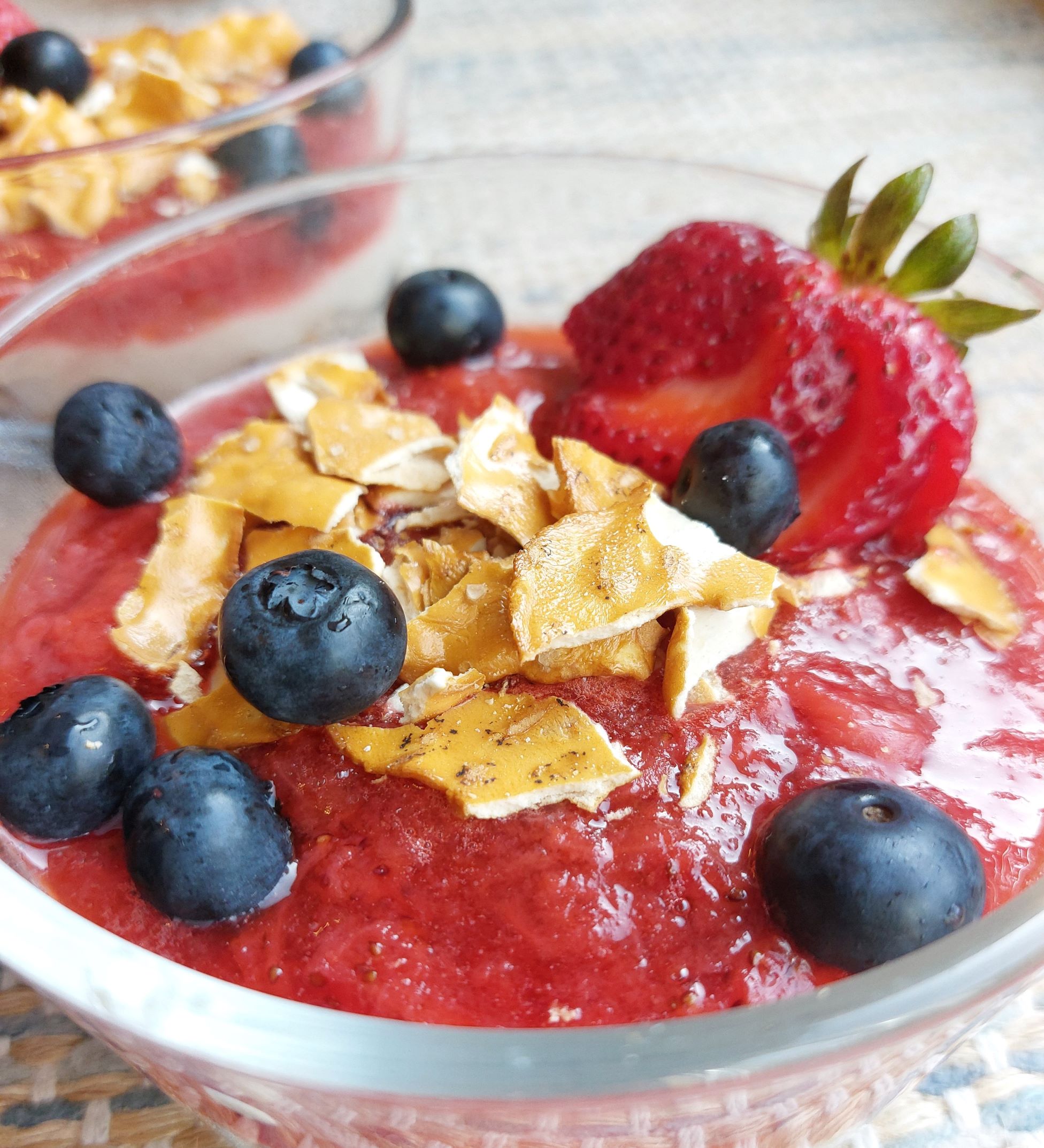 Vegan Strawberry Pretzel Dessert