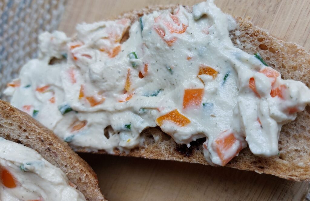 Vegan Vegetable Cream Cheese