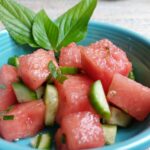 Watermelon Cucumber Salad