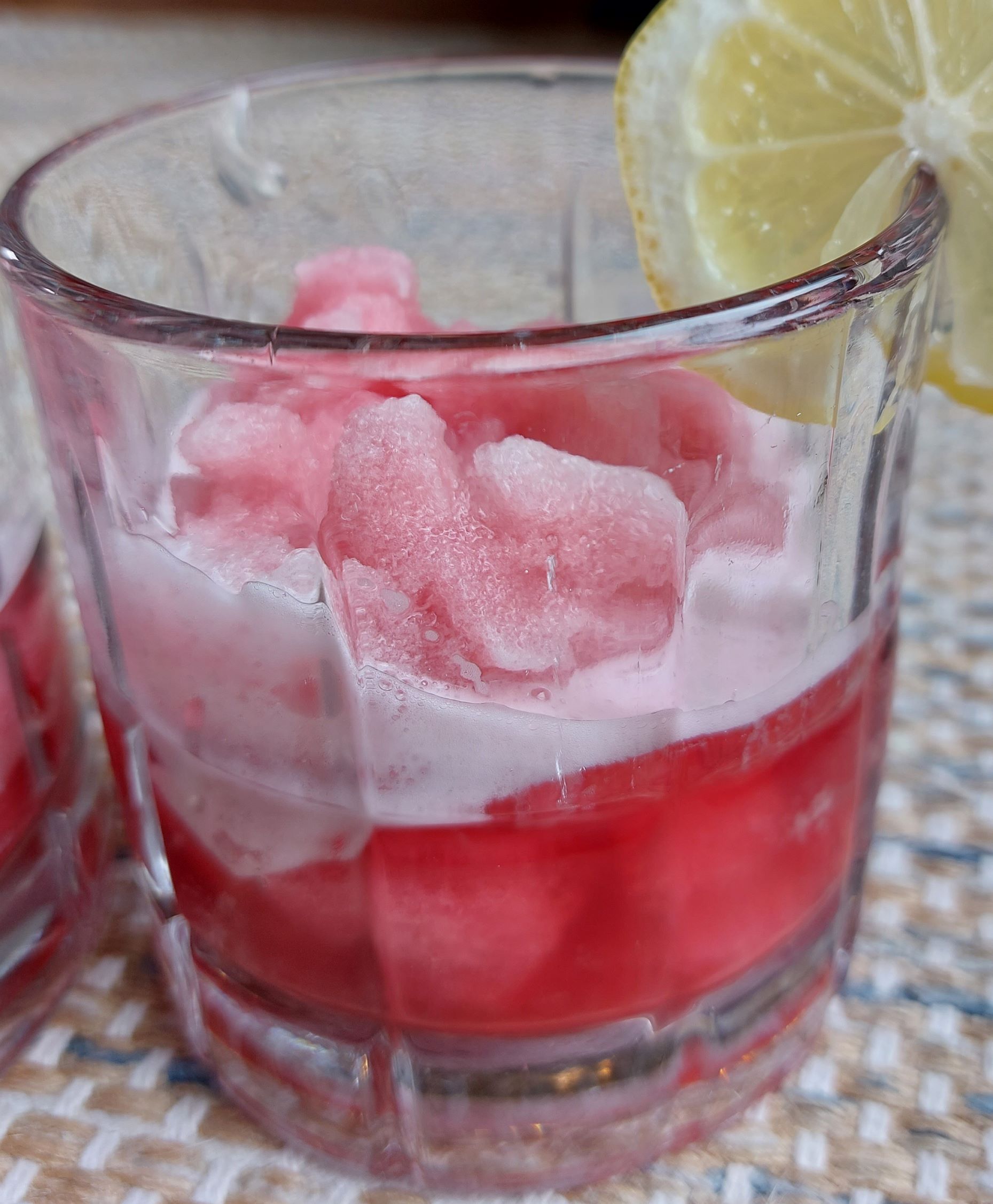 Frozen Hibiscus Lemonade