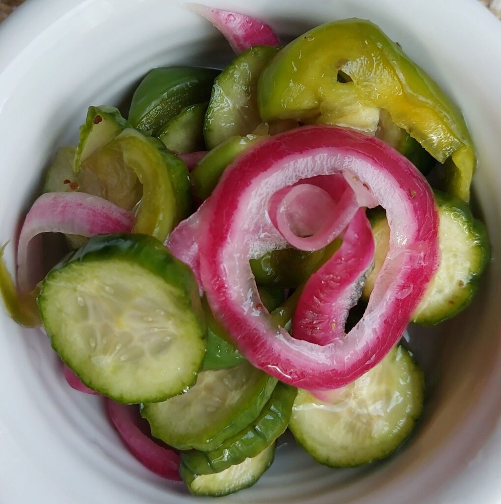 Refrigerator Pickled Vegetables