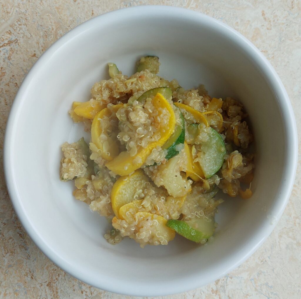 Sauteed Vegetables with Quinoa