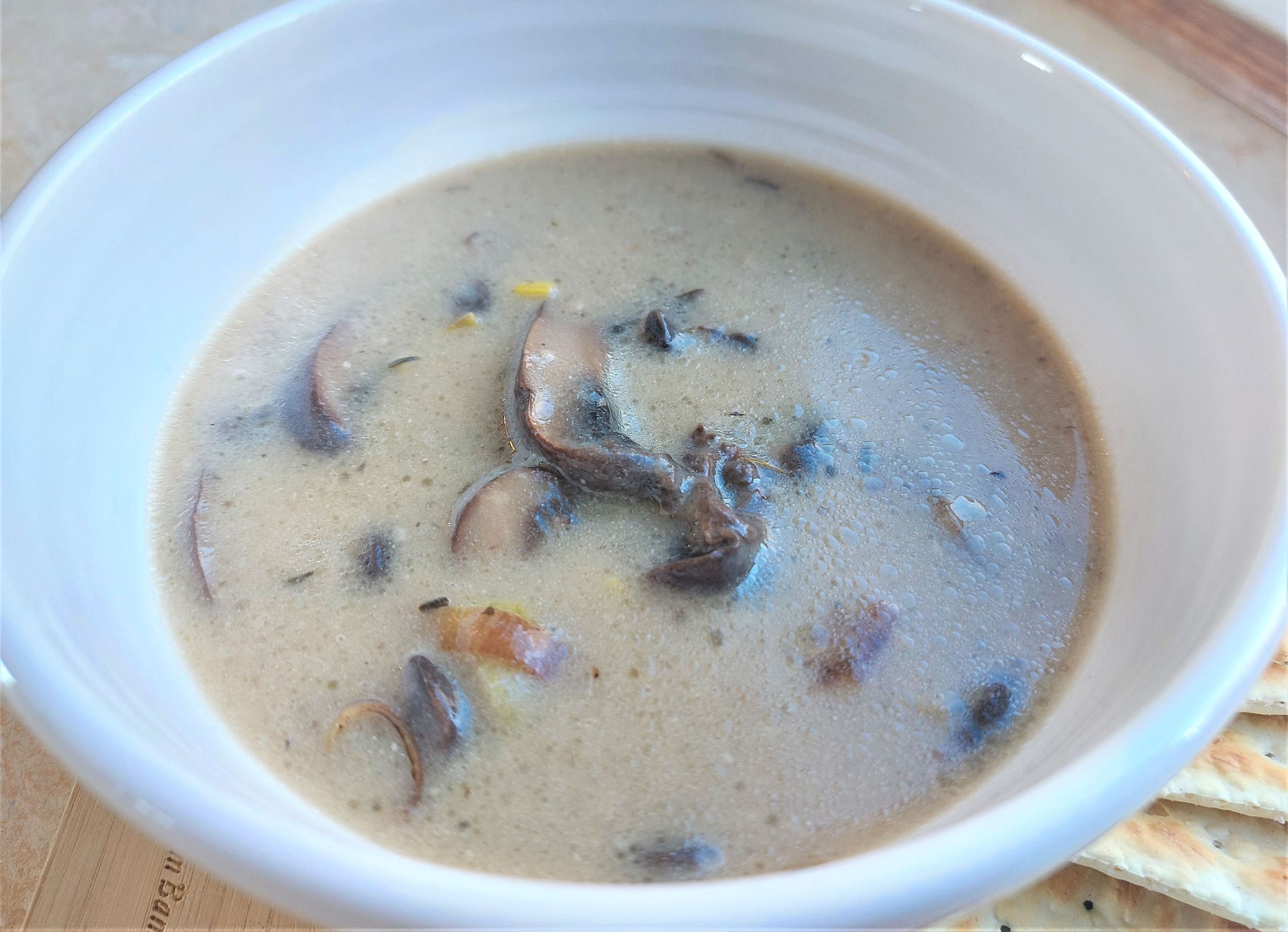 Vegan Mushroom Soup - Find Your Zen Spot