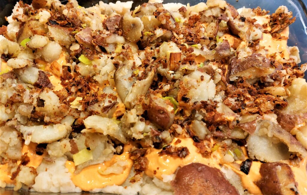 Vegan Twice-Baked Potato Casserole