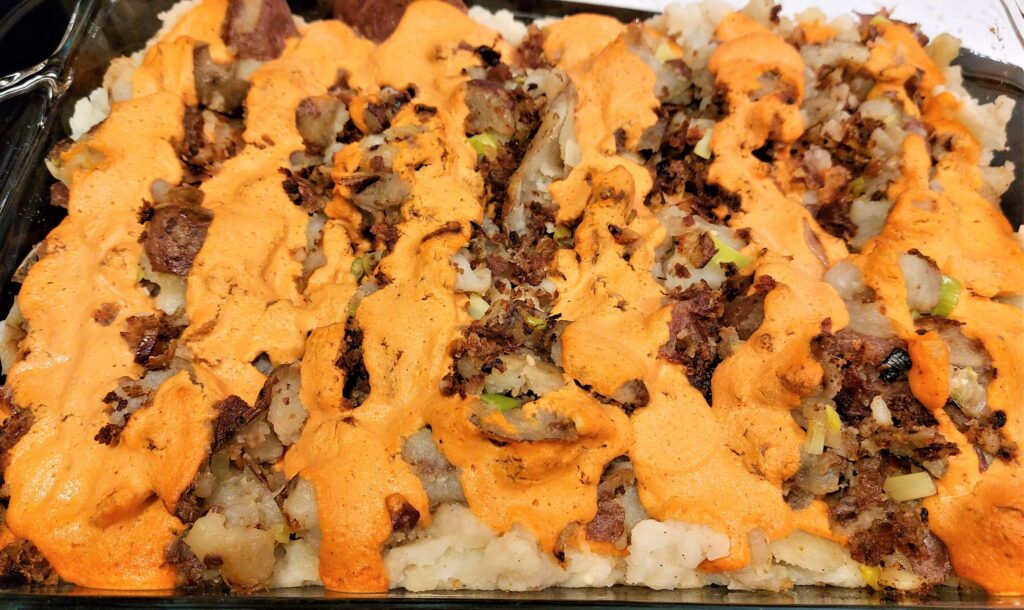 Vegan Twice-Baked Potato Casserole