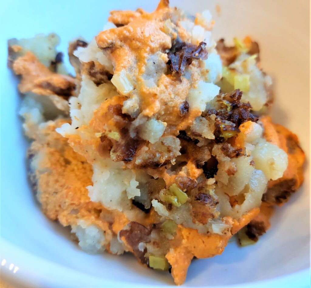 Vegan Twice-Baked Potato Casserole