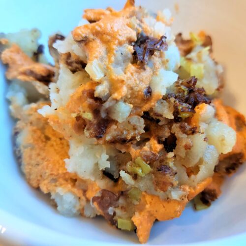 Vegan Twice-Baked Potato Casserole