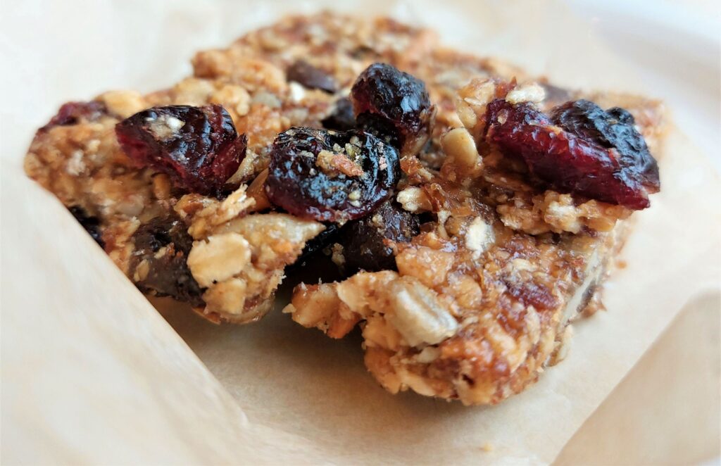 No Bake Fruit and Nut Bars