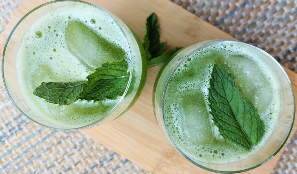 Cucumber Lavender Mint Infused Water