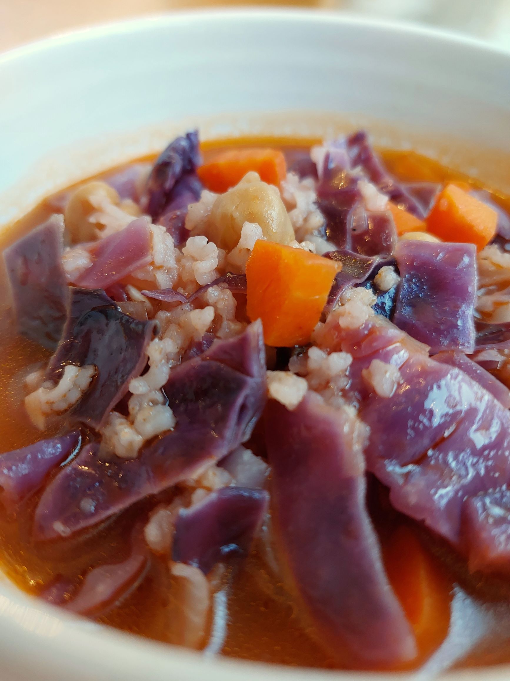 Chickpea and Cabbage Soup