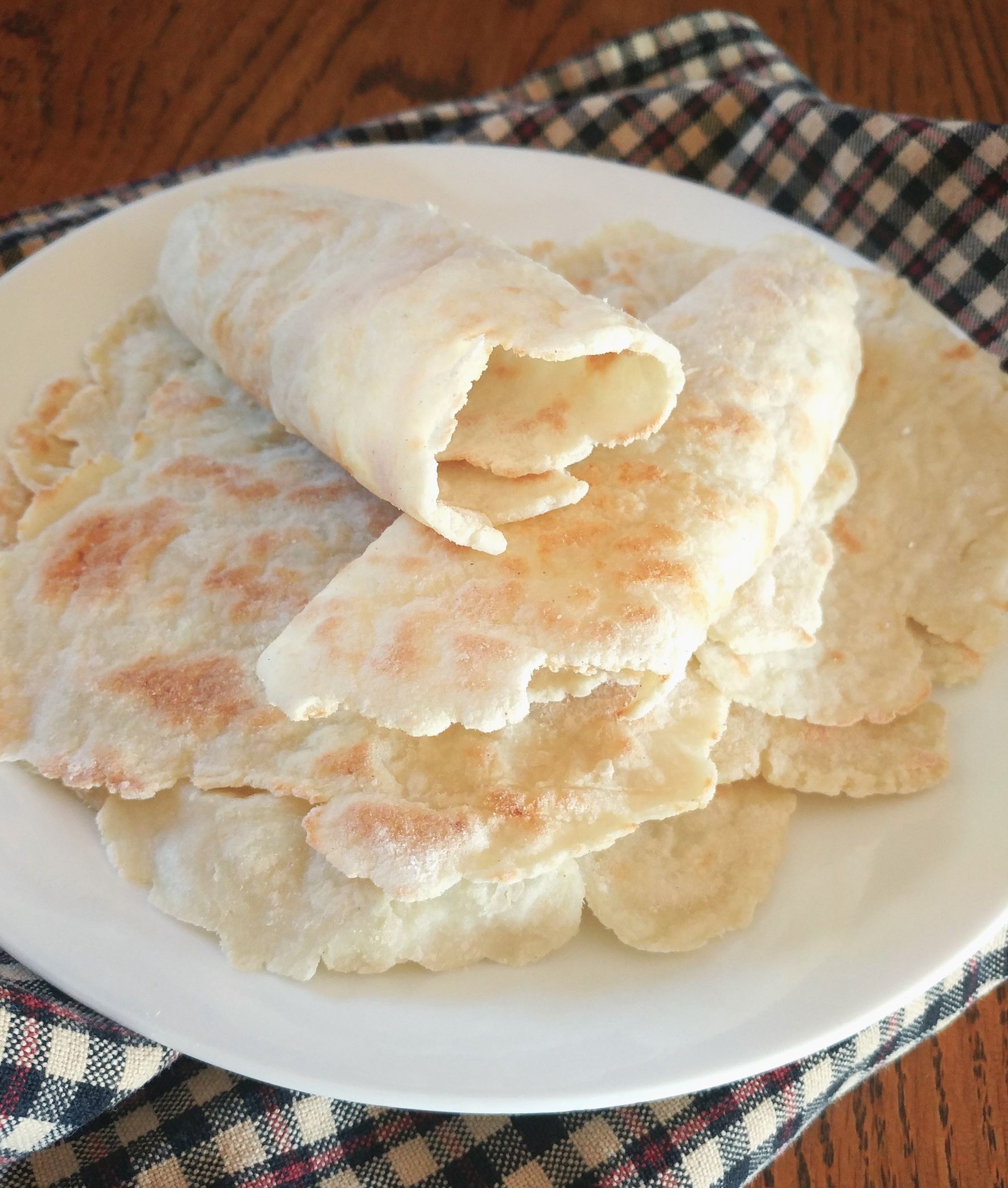 Vegan and Gluten Free Lefse