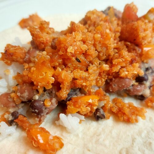 Quinoa Burrito Filling