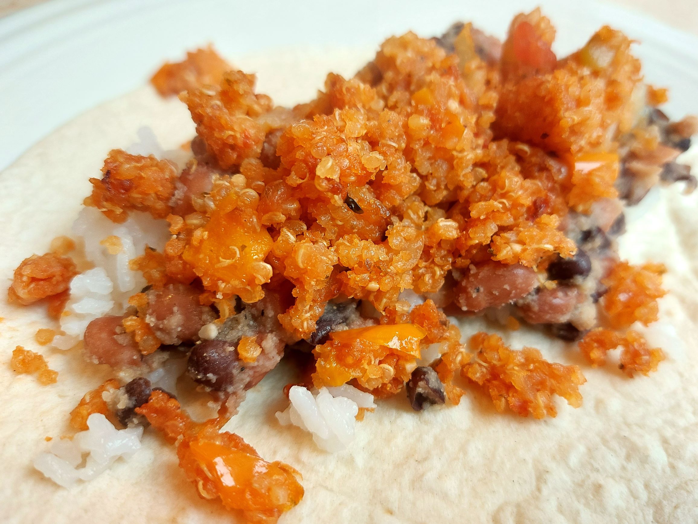 Quinoa Burrito Filling