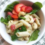 Berry Spinach Pasta Salad