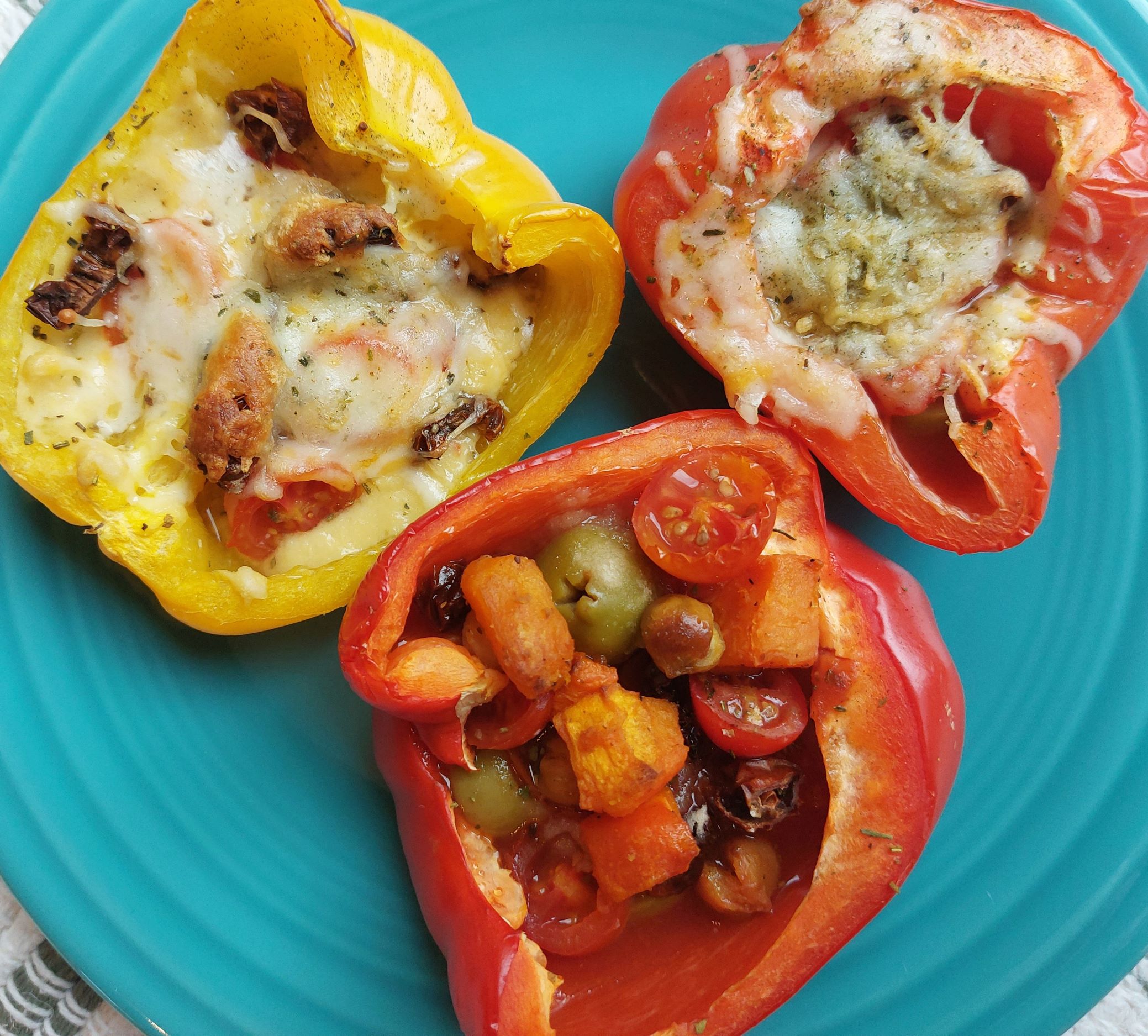 Bell Pepper Pizzas