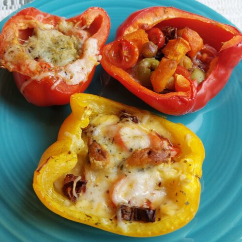 Bell Pepper Pizzas