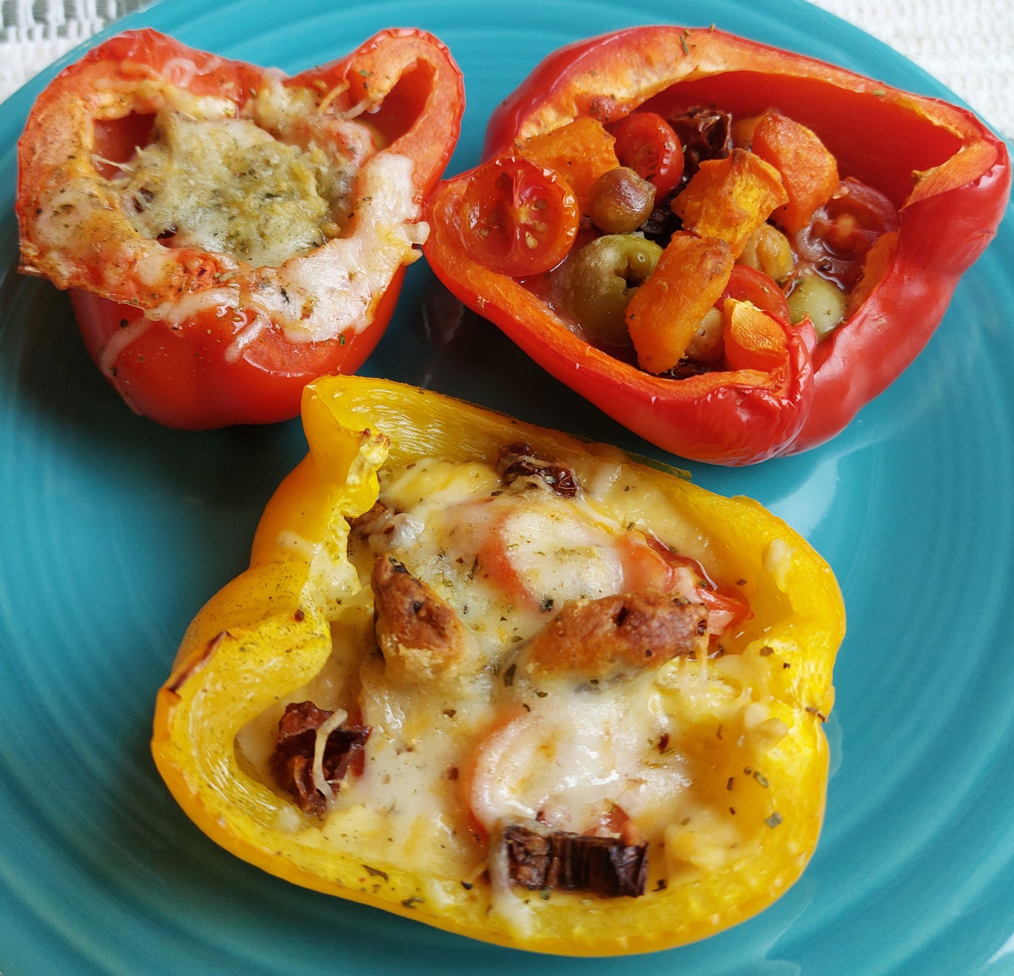 Bell Pepper Pizzas