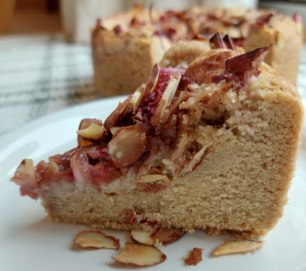 Strawberry Rhubarb Cake