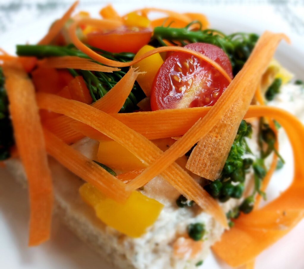 Cold Vegan Veggie Pizza