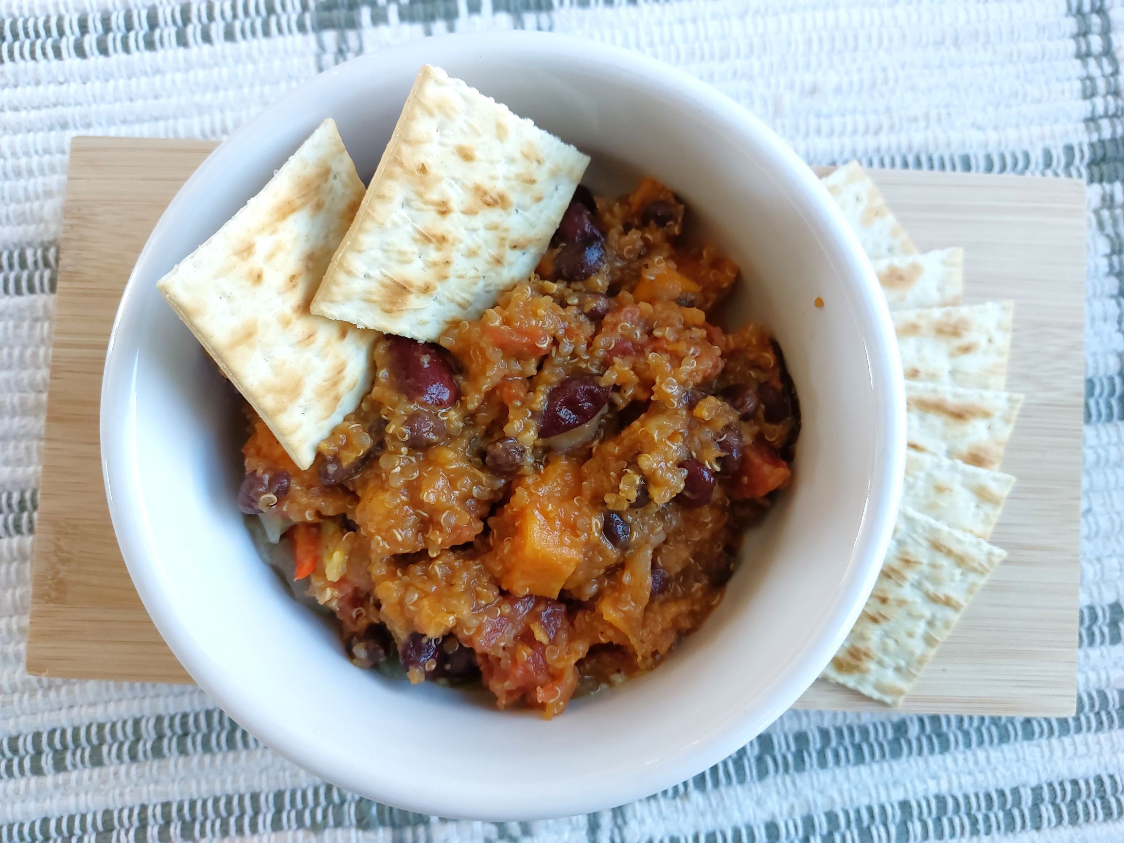 Quinoa Sweet Potato Chili