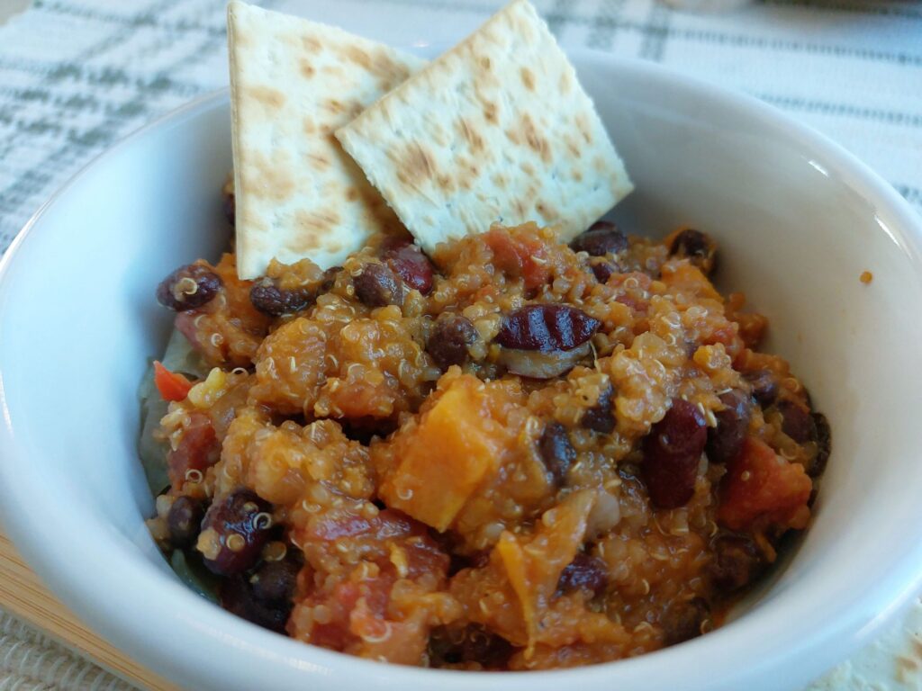 Quinoa Sweet Potato Chili