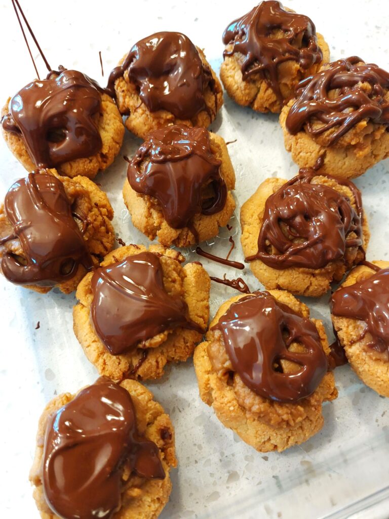 Vegan Twix Cookies