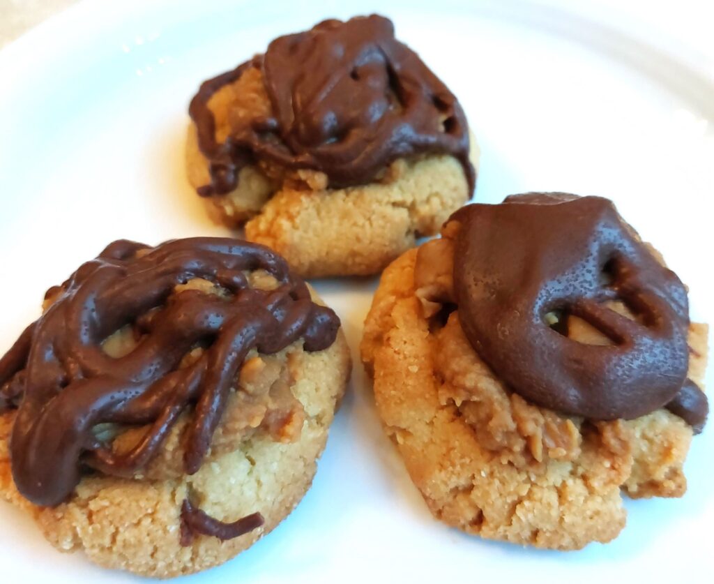 Vegan Twix Cookies