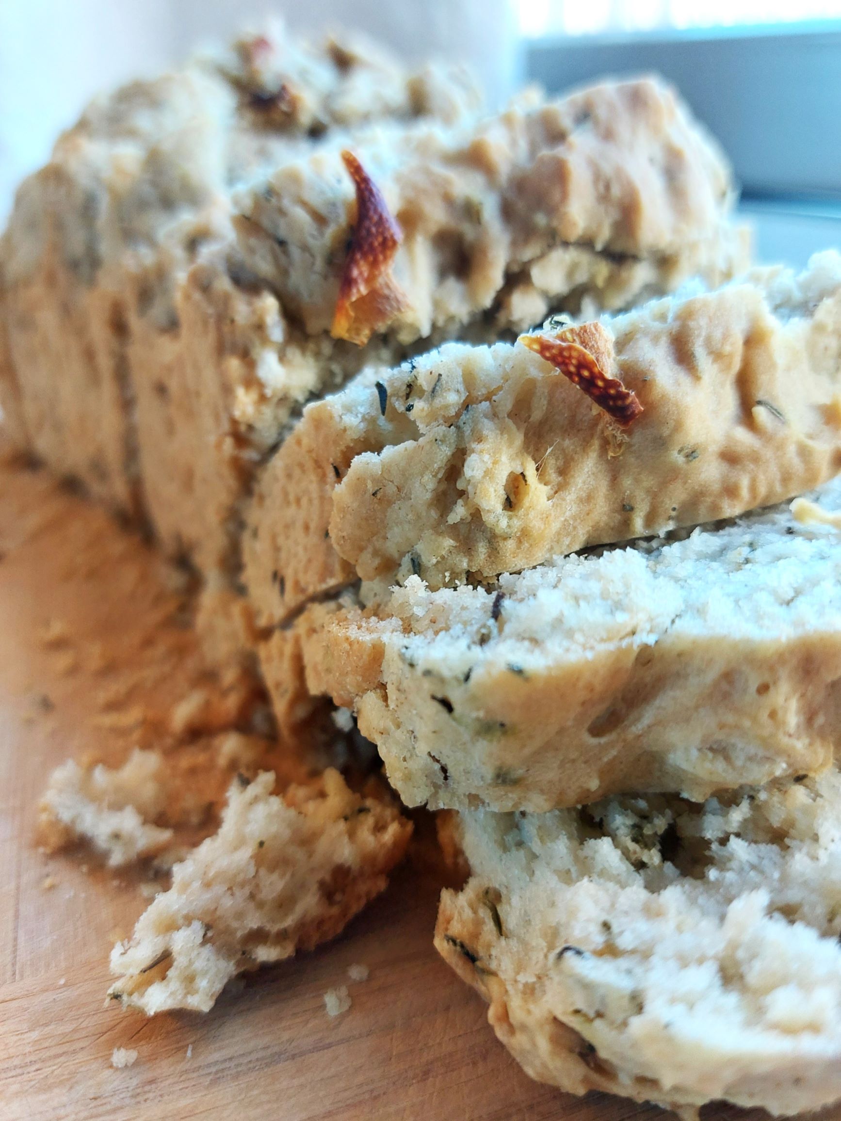 Vegan Lemon Thyme Bread