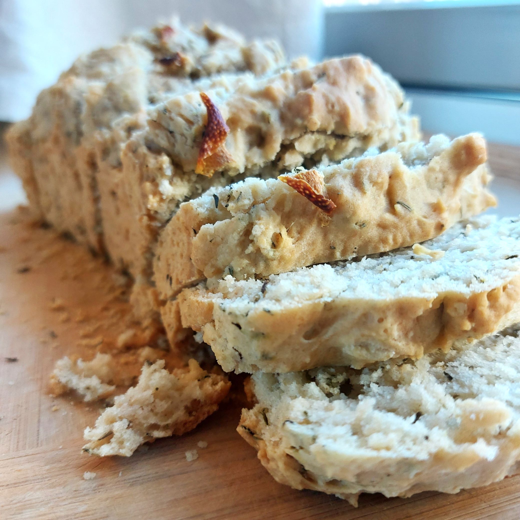 Vegan Lemon Thyme Bread