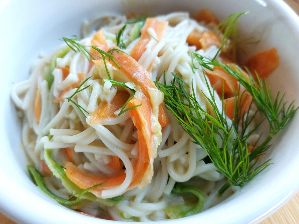 Vegan Springtime Spaghetti