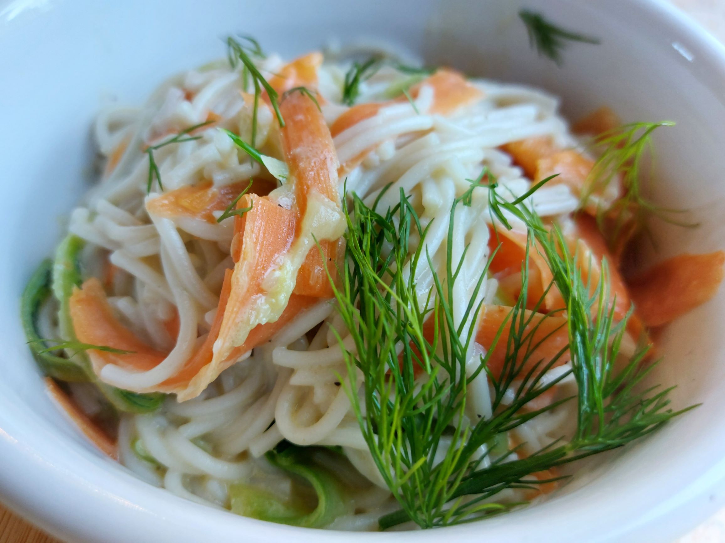 Vegan Springtime Spaghetti