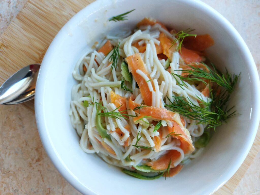 Vegan Springtime Spaghetti