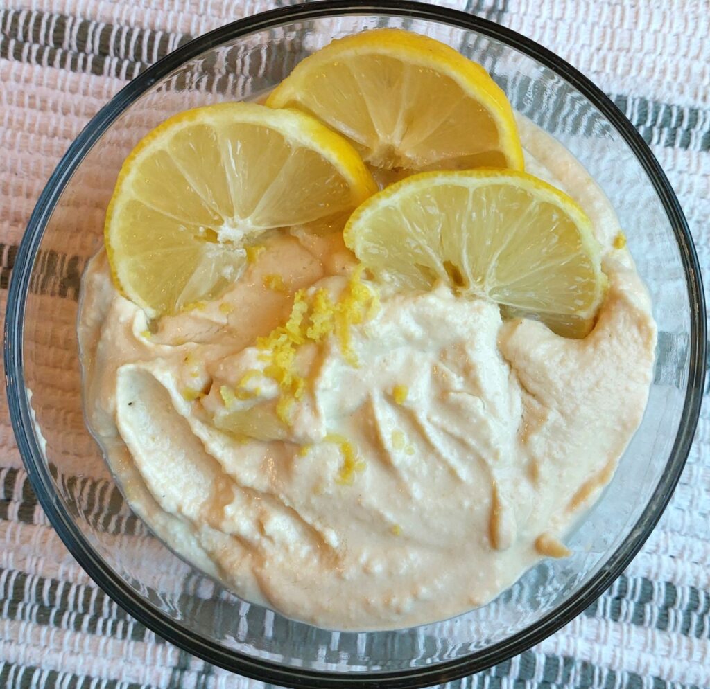 Creamy Lemon Hummus